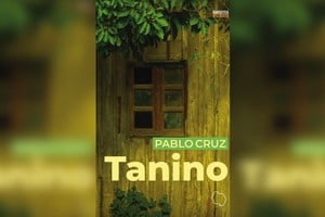 Tapa de "Tanino", novela de Pablo Cruz, publicada por Contramar. Crédito: Gentileza