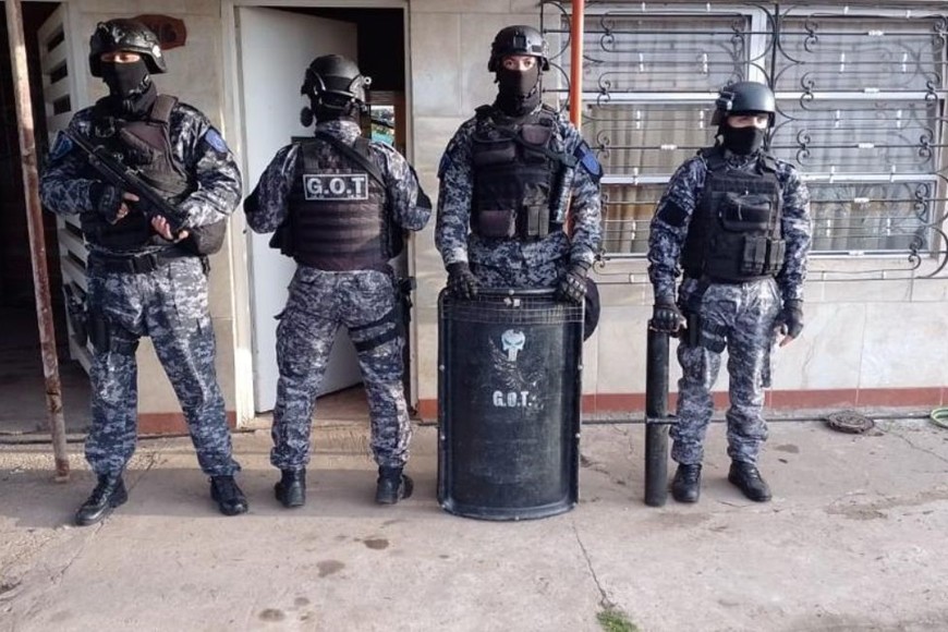 Allanamiento concretado durante la tarde del martes