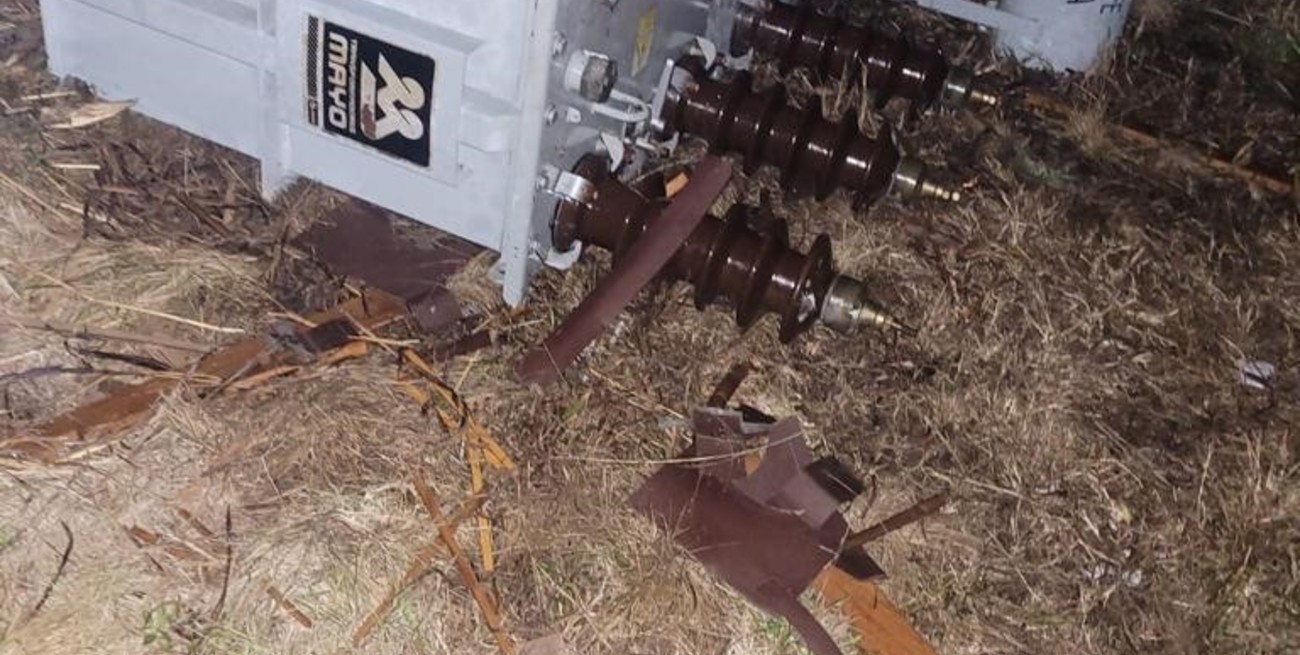 Dejaron sin luz a los vecinos para robar el cobre del transformador