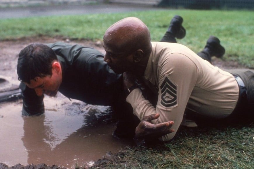 El duro entrenamiento del sargento Foley. FOTO: Lorimar Television, Paramount Pictures
