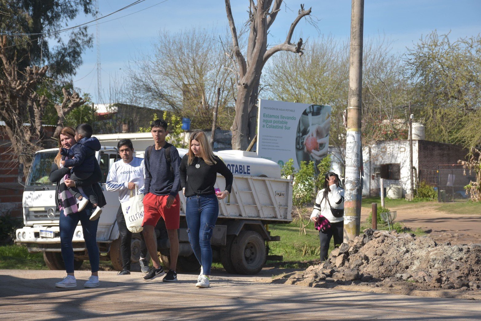 Con más de 350 años de historia, el distrito está muy cerca de cumplir un anhelo: abrir la canilla y tener agua potable a demanda Foto Flavio Raina