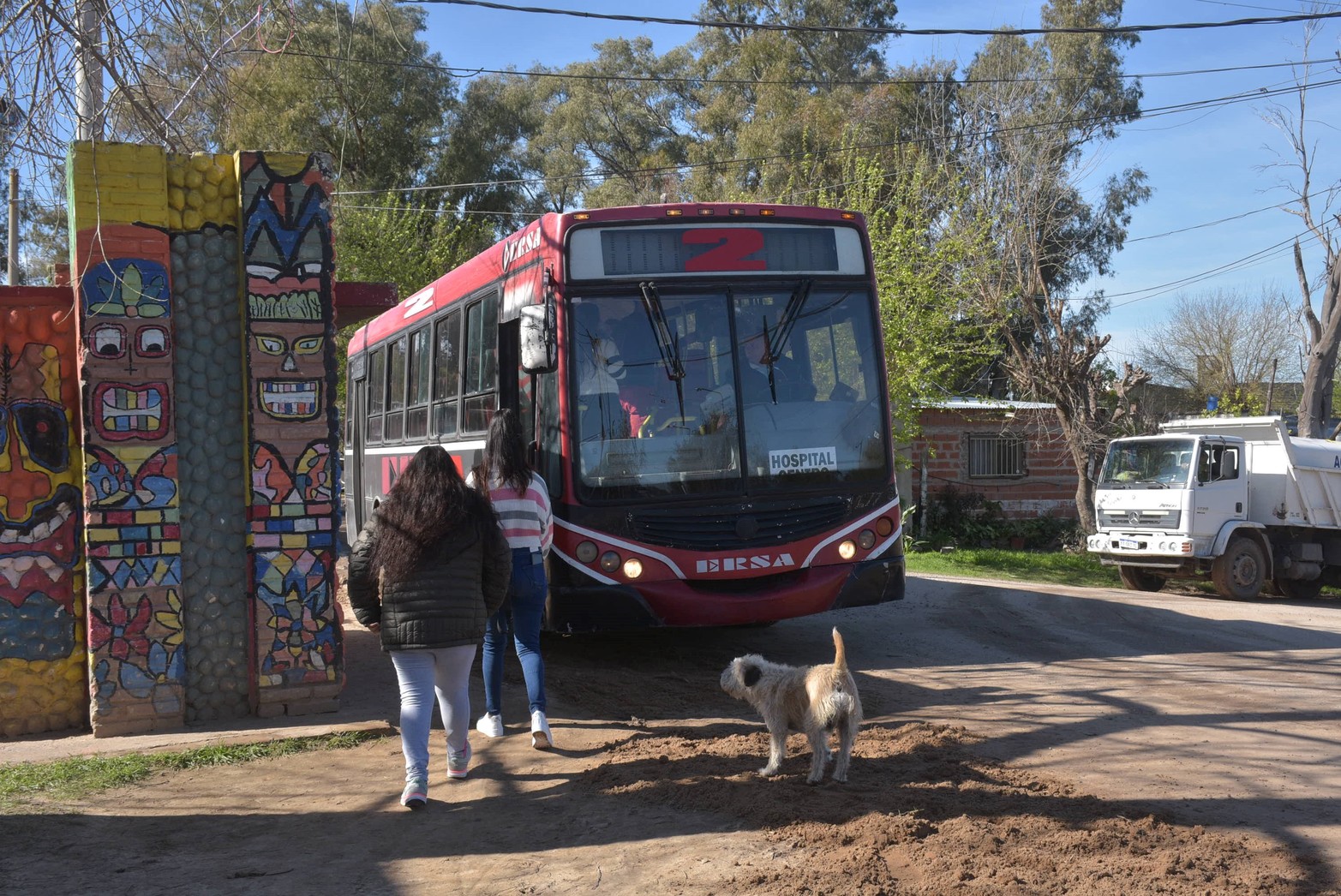 Colastiné Sur agua potable. Foto Flavio Raina