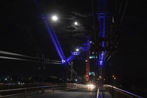 El Puente Colgante será protagonista como emblema de la ciudad. Crédito: Manuel Fabatía