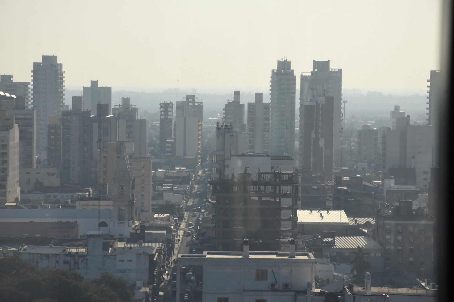 El Oeste de la ciudad, desde el edificio Corporate Tower