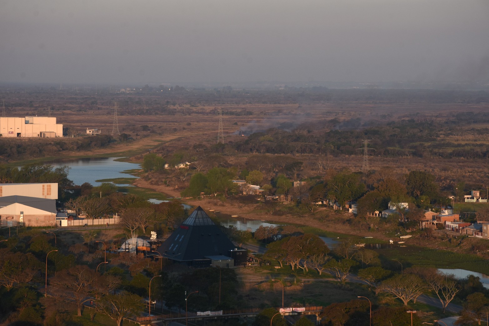 Riacho Santa Fe, desde la terraza Hotel ATE