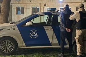 Efectivos de la Prefectura Naval Argentina detuvieron a Gabriel Sorkin.