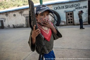 Niño de Ayahualtempa, en el estado mexicano de Guerrero. Crédito: Gentileza