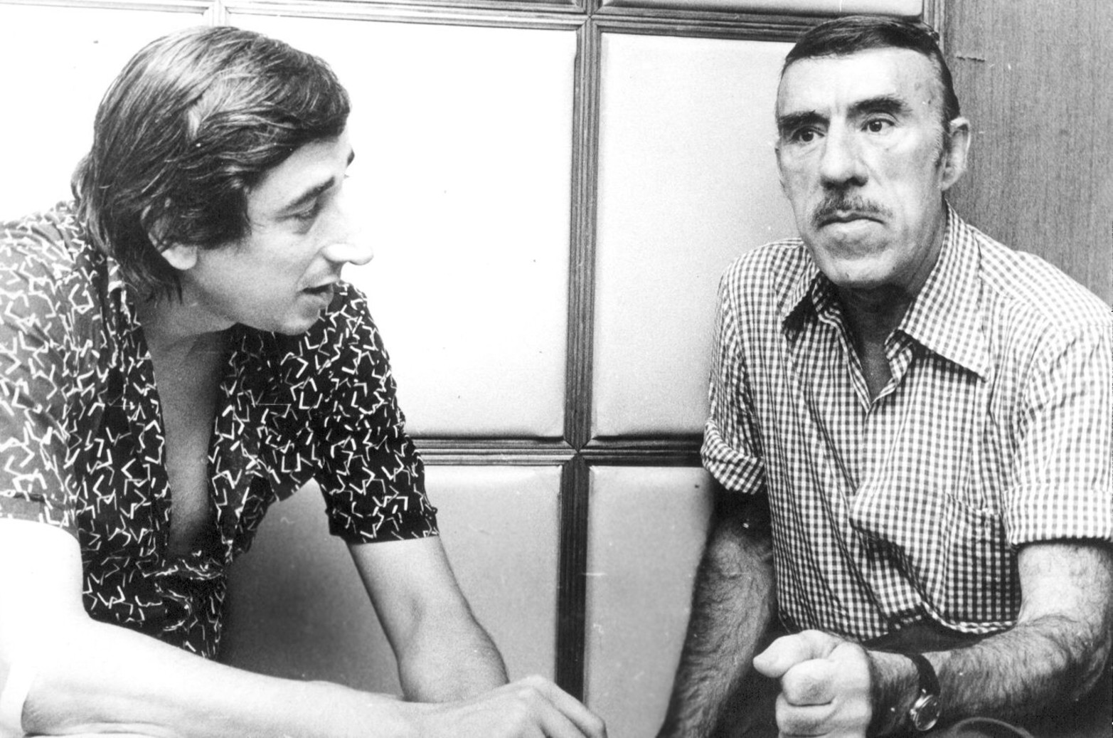  Oscar Bergesio con Edmundo Rivero