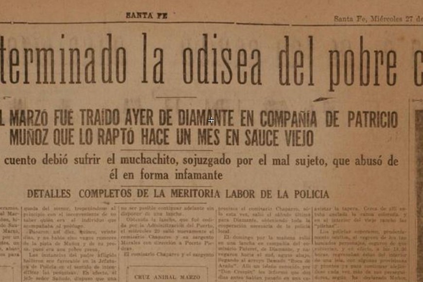 El título de Diario Santa Fe. Archivo Santa Fe / Hemeroteca Digital Castañeda