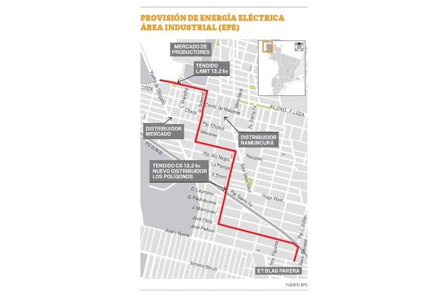 Nuevo distribuidor en Los Polígonos. Crédito: El Litoral