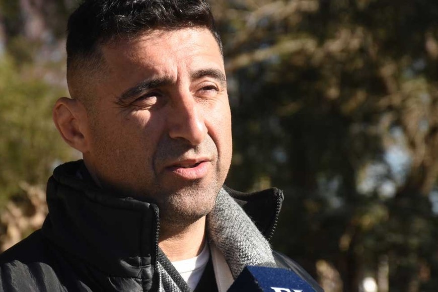 El hijo del chofer asesinado en Colastiné, habló con El Litoral. Crédito: Flavio Raina