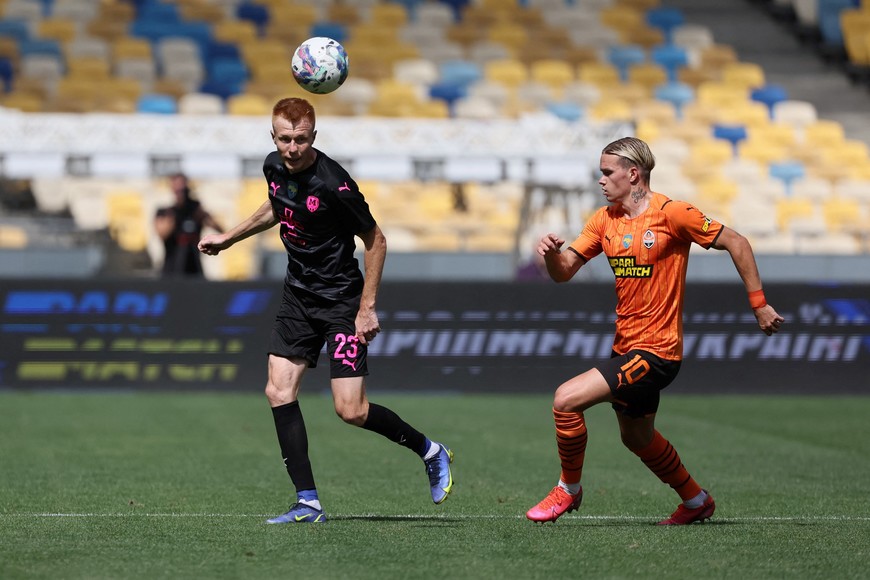 El Shakhtar es nativo de Donetsk, ciudad destrozada por la guerra. Crédito: Gleb Garanich / Reuters