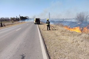 El intendente de Venado Tuerto utilizó las redes sociales para informar que presentaron en la Justicia una denuncia para que se investiguen los incendios.