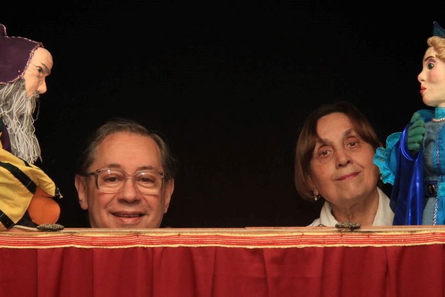 Oscar Caamaño y Cristina Pepe. Foto: Archivo El Litoral