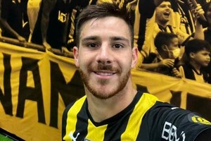 Jairo O'Neill, el nuevo jugador uruguayo que entrena en Unión.