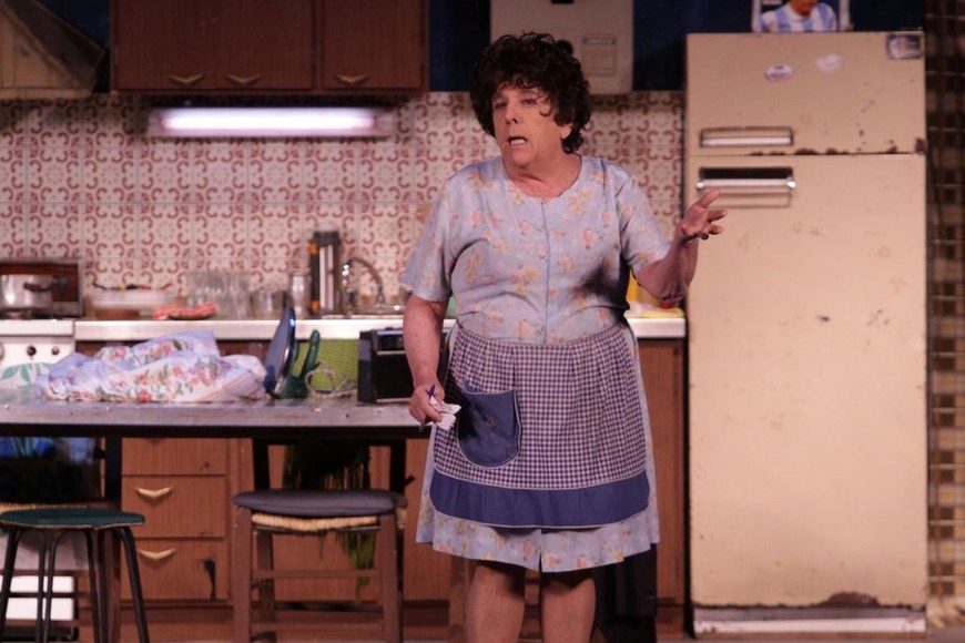 Antonio Gasalla en la versión teatral de "Más respeto que soy tu madre". Foto: Archivo El Litoral