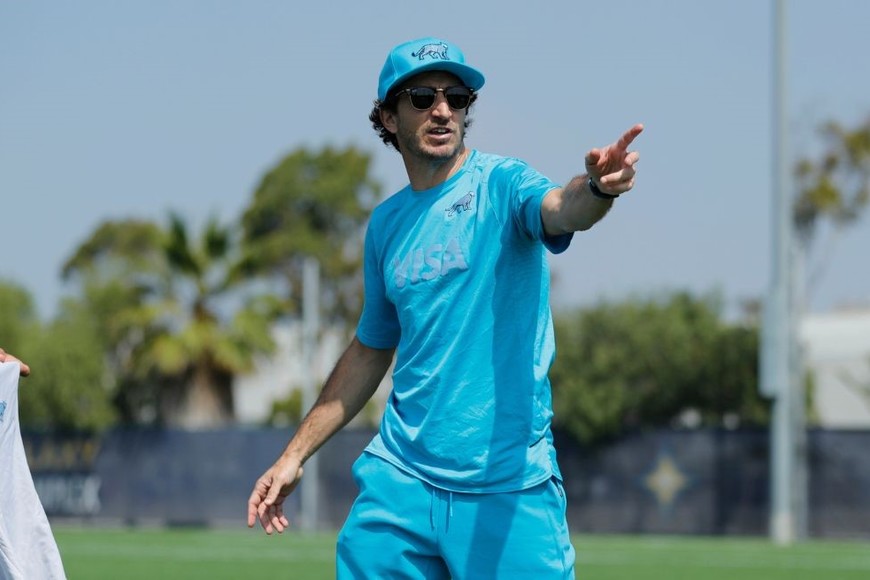 Santiago Gómez Cora. Head Coach del seleccionado argentino de seven. Crédito: World Rugby.