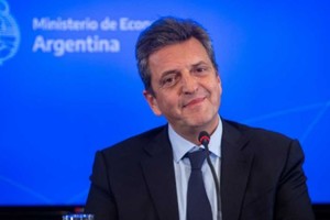 Sergio Massa, ministro de Economía. Crédito: NA
