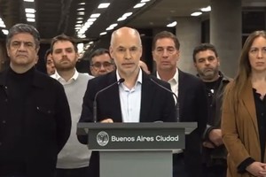 Rodríguez Larreta en conferencia de prensa. Crédito: Prensa Gobierno de la ciudad de Buenos Aires
