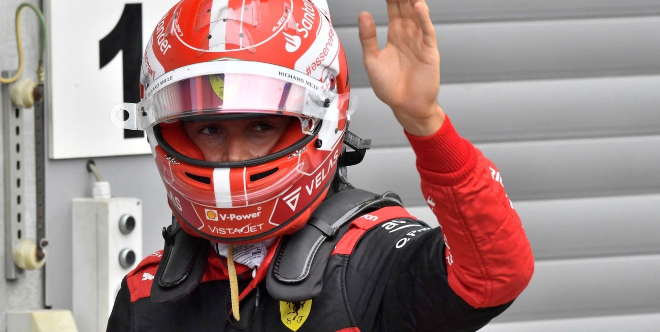 Fórmula 1: Carlos Sainz se llevó la clasificación del Gran Premio de Bélgica