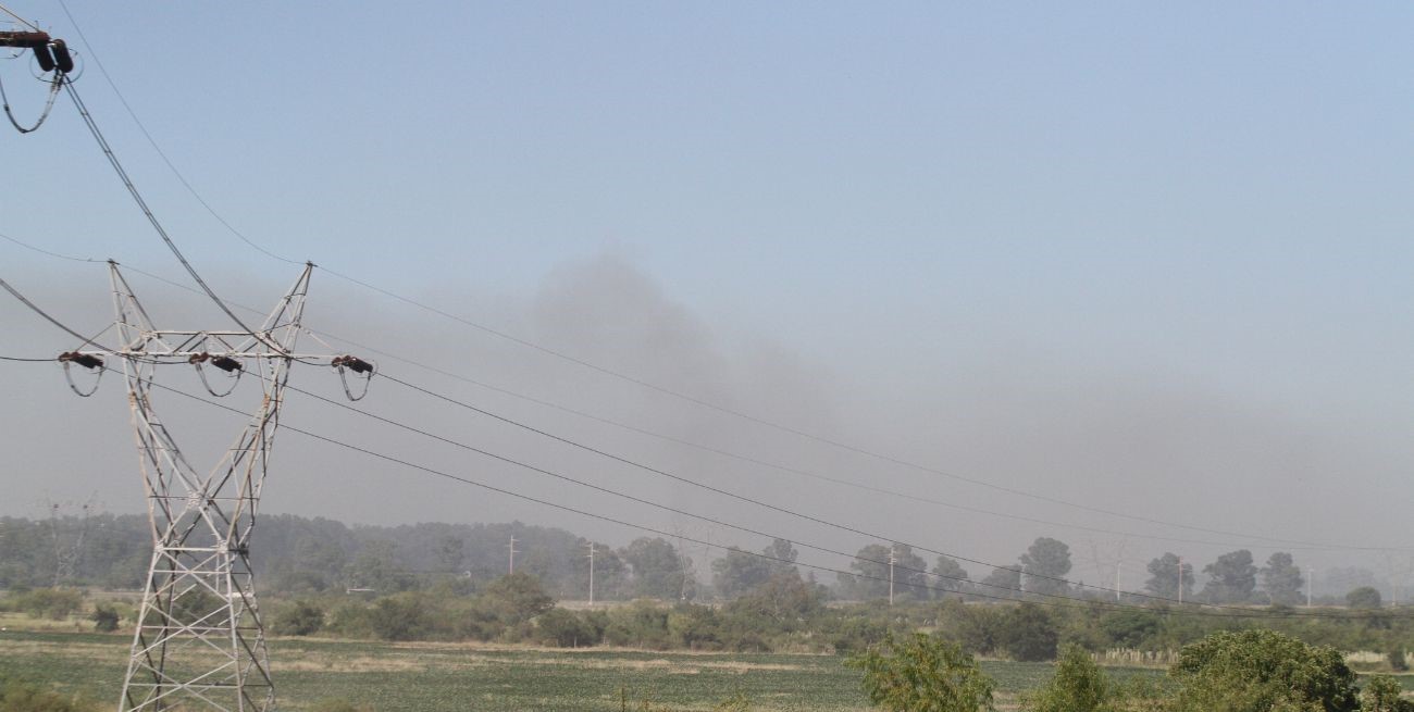 Advierten por presencia de humo en la Autopista Santa Fe – Rosario