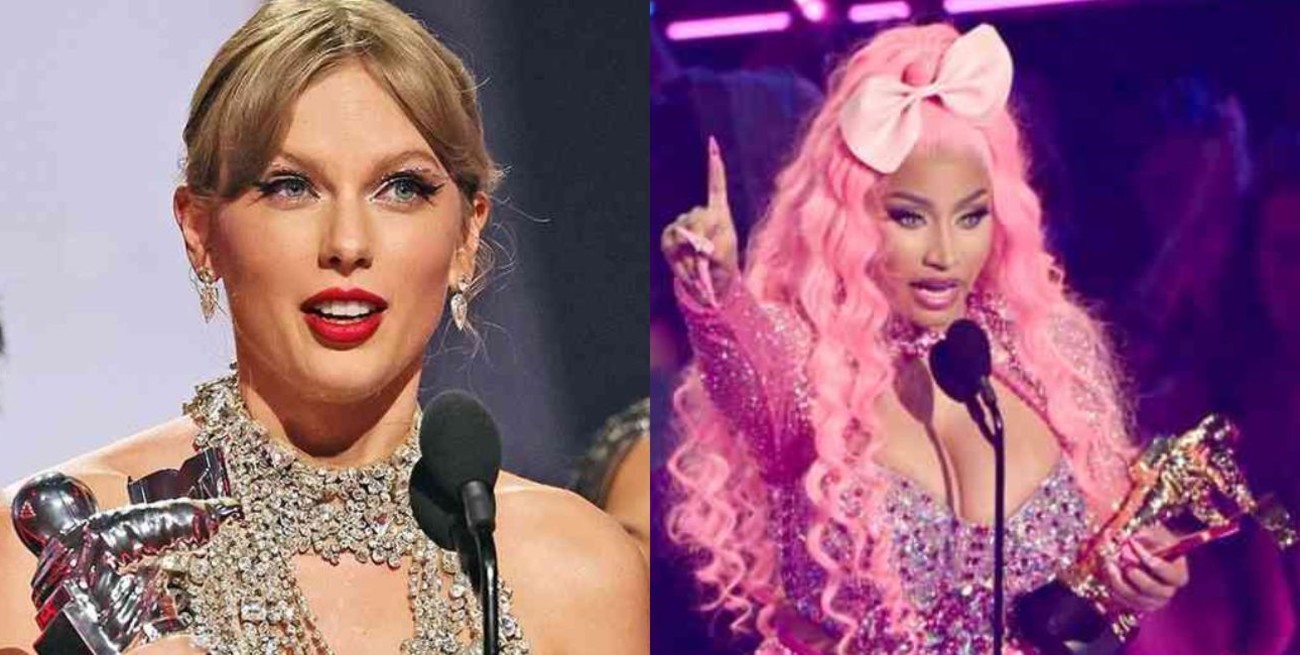 Taylor Swift y Nicki Minaj, los grandes ganadores de los Premios MTV VMA 2022

