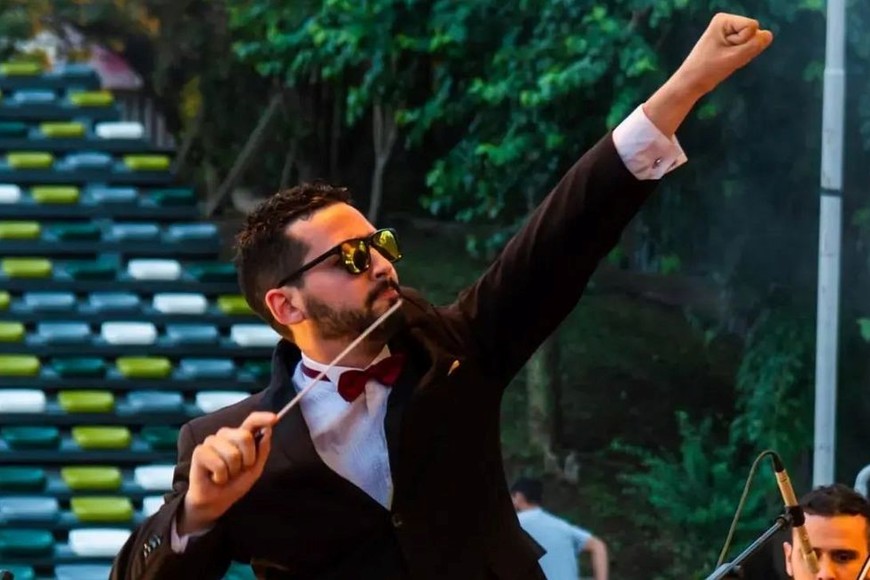 Lo que tiene este espectáculo con “lo mejor” de Queen es que se agregaron instrumentos nuevos en la orquesta.