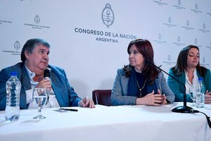 Fernández de Kirchner criticó a Patricia Bullrich en medio de un acto en el Congreso.
