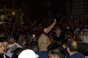 Manifestaciones casa cristina Kirchner