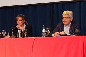 Jaquelina Balangione y Jorge Baclini. Crédito: Archivo El Litoral