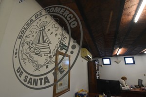 Centro de Estudio Bolsa de Comercio Crédito:  Archivo El Litoral