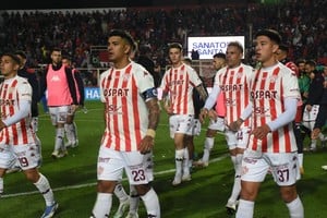 El rojiblanco acumula cuatro partidos sin convertir goles. Crédito: Archivo El Litoral