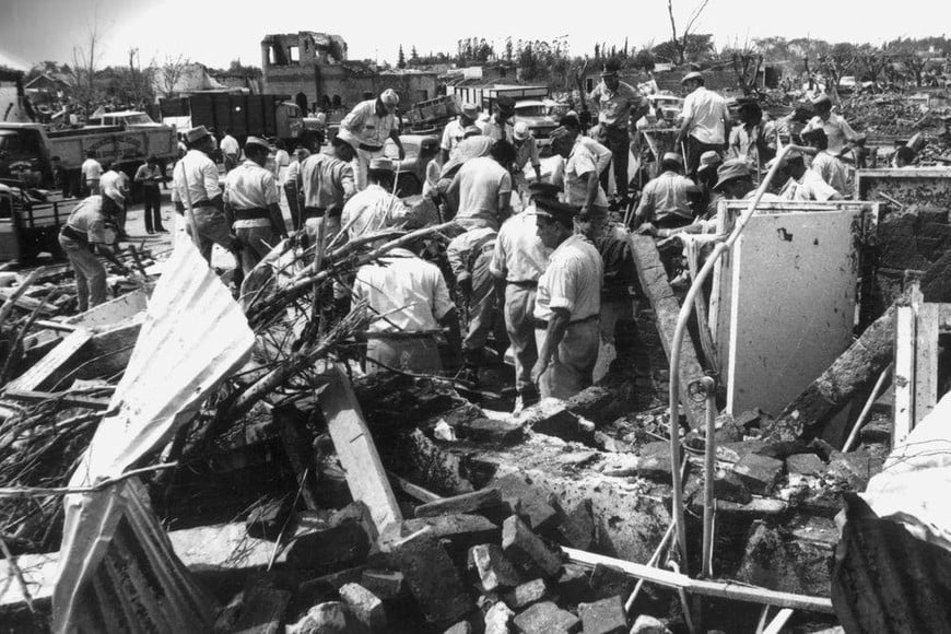Especialistas calificaron al de San Justo como el segundo tornado más grande de Latinoamérica.