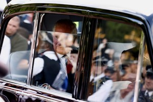 Britain's King Charles arrives at Buckingham Palace, following the passing of Britain's Queen Elizabeth, in London, Britain, September 9, 2022. REUTERS/Henry Nicholls
