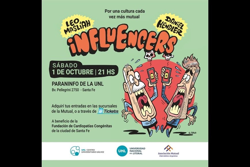 La obra llega el primer día de octubre a Santa Fe.