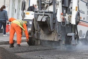 Las obras se llevan a cabo en distintos puntos de la ciudad. Crédito: Guillermo Di Salvatore