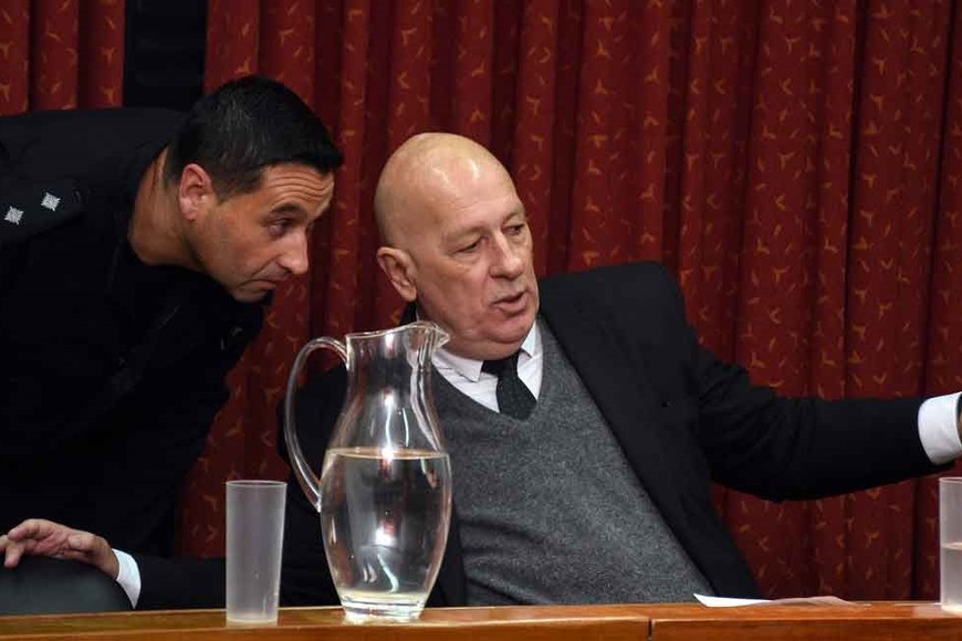 El abogado defensor Luis Rittiner adelantó que "la fiscalía no podrá demostrar la autoría o participación de Juan Cruz Gambini" en el homicidio. Crédito: Guillermo Di Salvatore