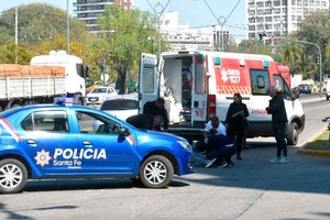 En el lugar trabajó personal policial y de los servicios de emergencia.