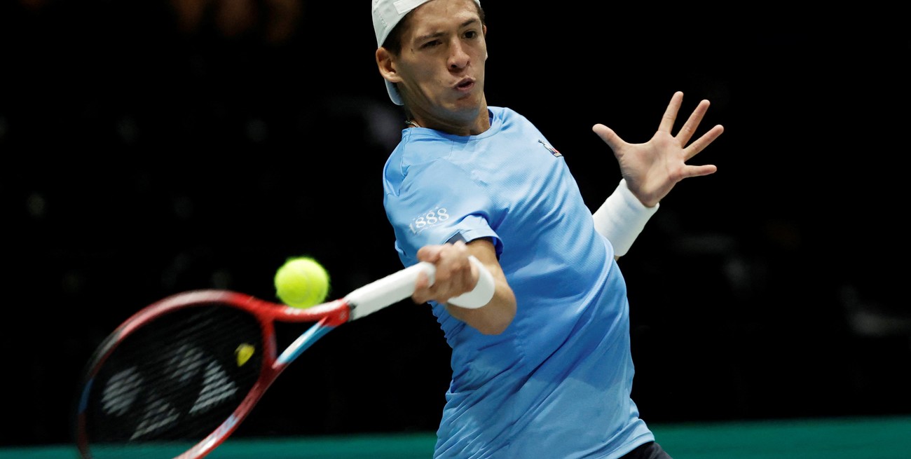 Copa Davis: Sebastián Báez perdió el primer punto de la serie ante el sueco Elías Ymer