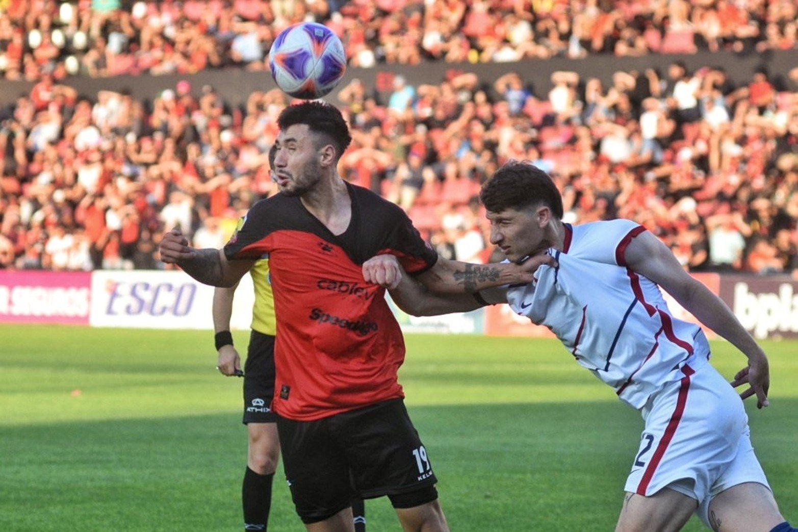 Colón - San Lorenzo, segundo tiempo. Foto: Pablo Aguirre