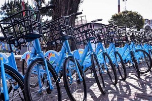 Así serían las bicis públicas en el nuevo plan de movilidad de la ciudad. Crédito: SMOD