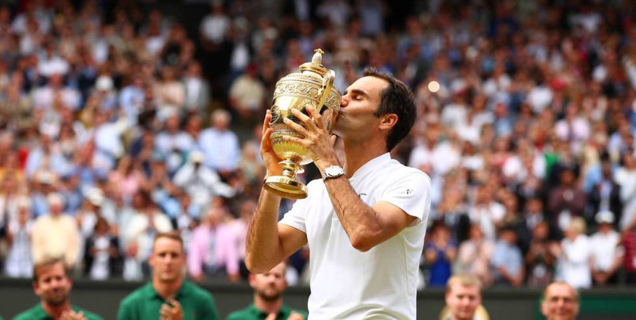 El más ganador de Wimbledon: los 20 Grand Slams que logró Roger Federer