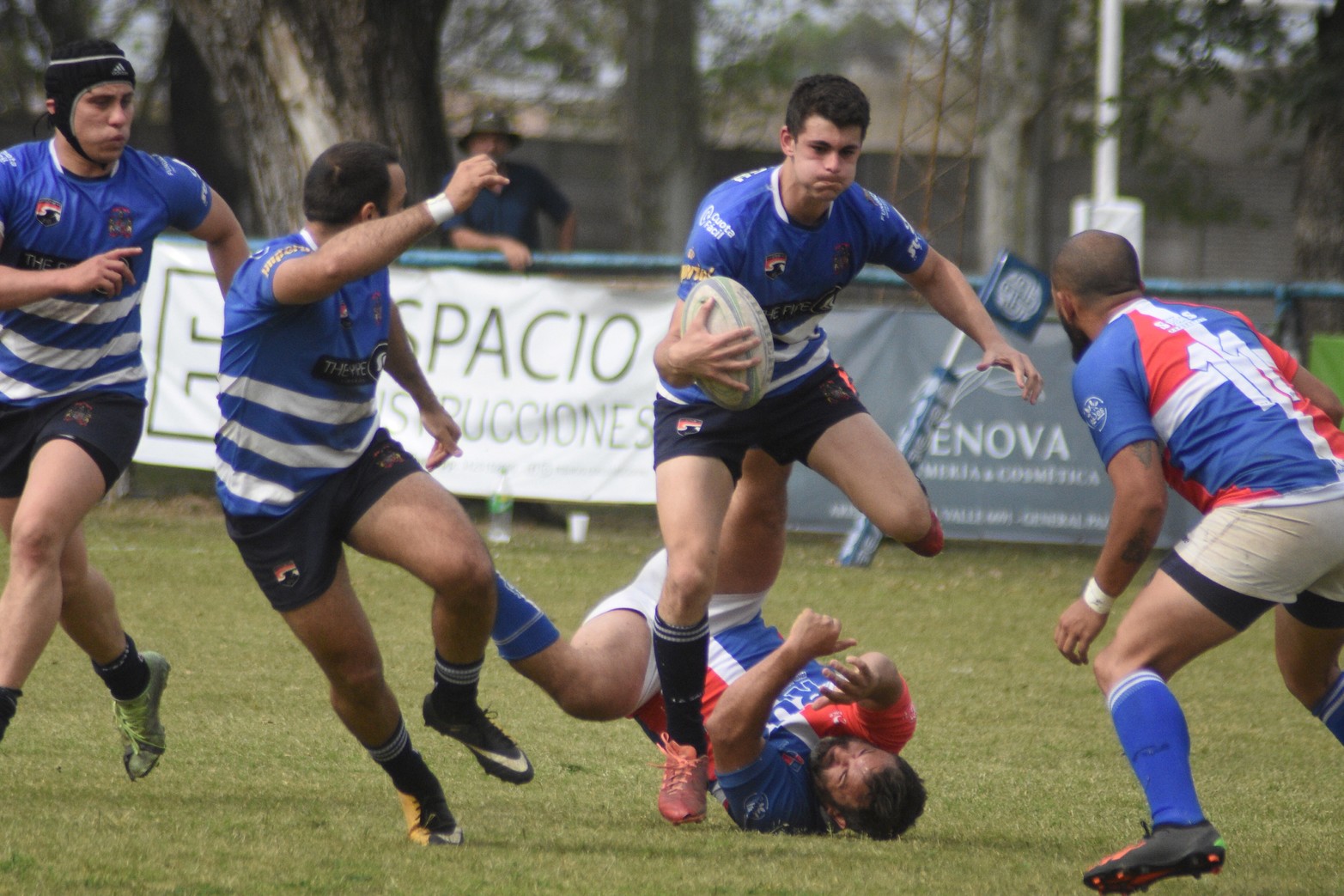 Torneo Regional del Litoral. Zona de reclasificación. La Salle le ganó 66 a 22 a CUCU (Club Universitario Concepción del Uruguay). 