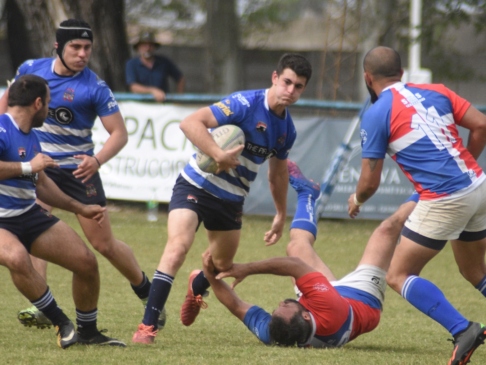 Torneo Regional del Litoral. Zona de reclasificación. La Salle le ganó 66 a 22 a CUCU (Club Universitario Concepción del Uruguay). 