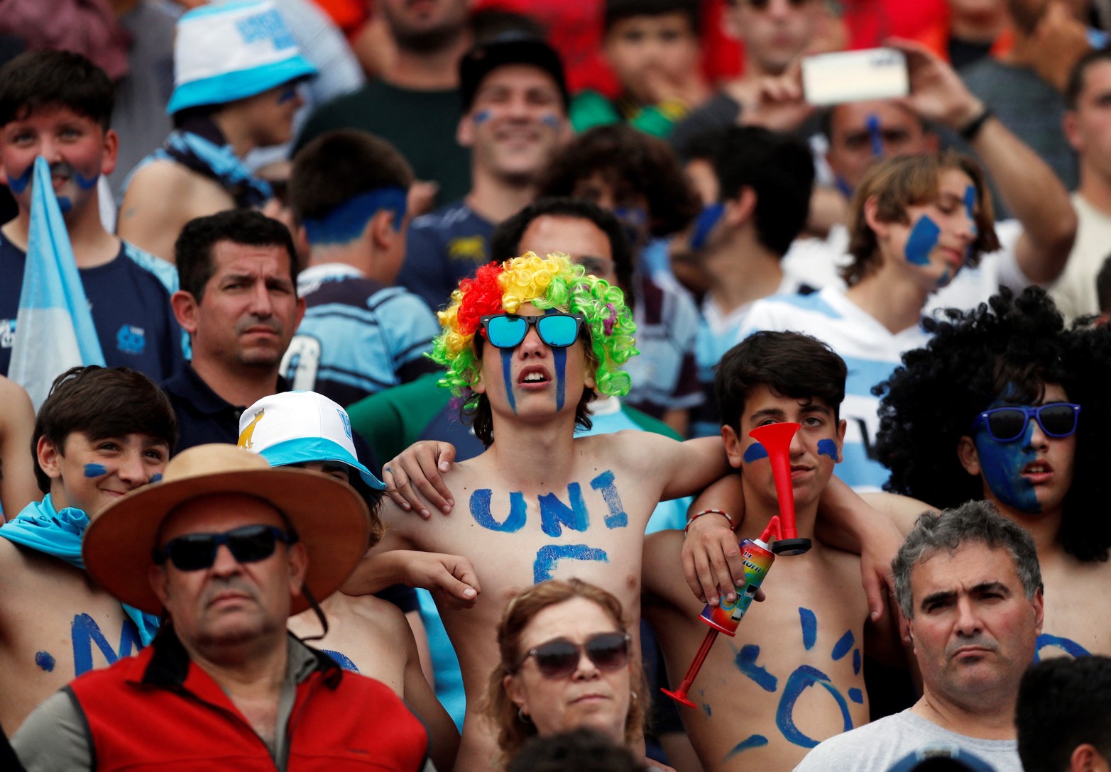 Los hinchas coparon el estadio de Independiente. Reuters/Agustin Marcarian.