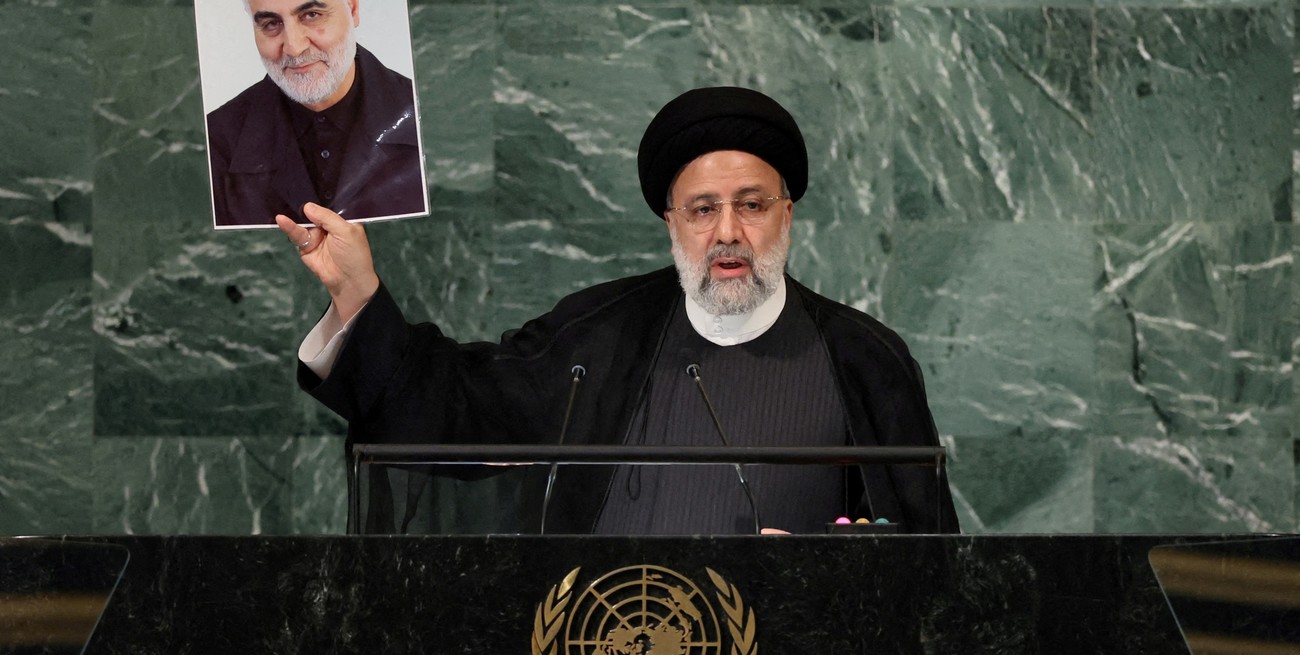 En medio de las protestas en Irán, el presidente pidió justicia ante la ONU por la muerte de un general