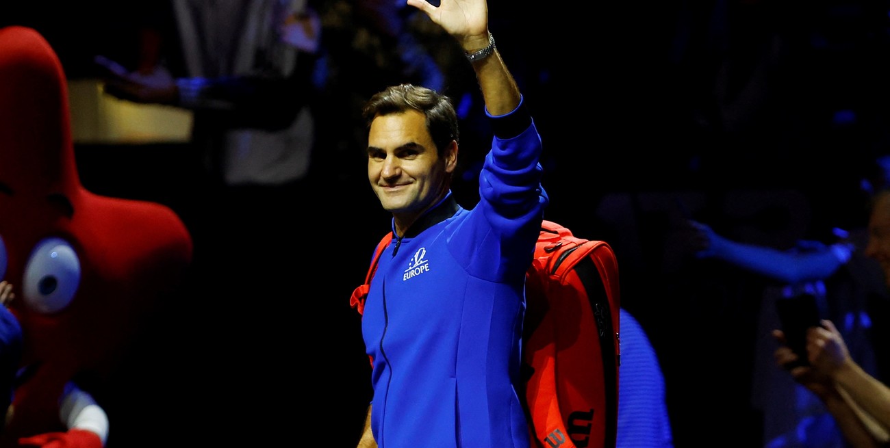 En dupla con Nadal, Federer jugará este viernes el último partido de su carrera