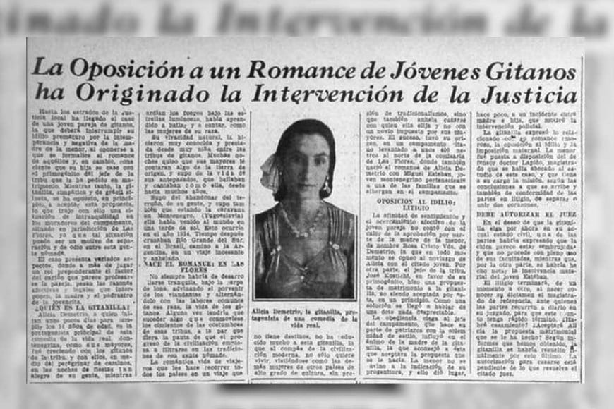 Captura de la crónica publicada en El Orden un 28 de enero de 1948.