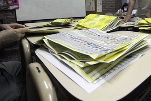 La boleta única santafesina tendrá cambios para las próximas Primarias Abiertas Simultáneas y Obligatorias. Crédito: Mauricio Garín