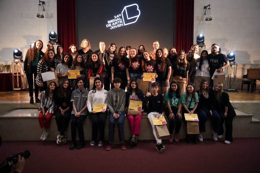 Ganadores de la 14 Bienal de Arte Joven.